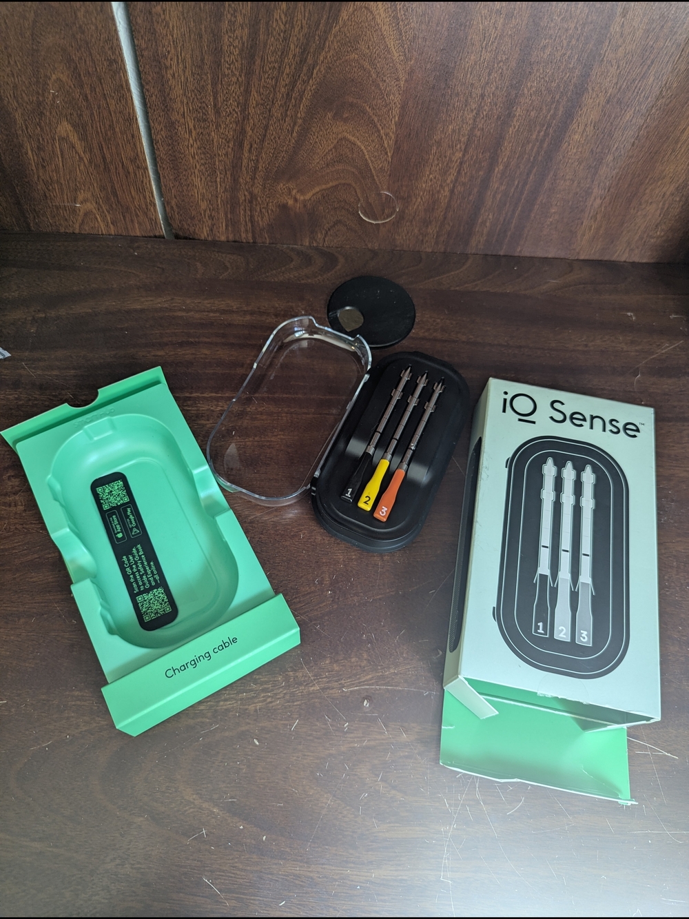 CHEF iQ Sense Smart Wireless Meat Thermometer – 3 Probe Set – Like New